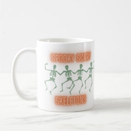 Beängstigende Skelette Kaffeetasse