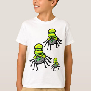Beängstigende Spinne scherzt Halloween-Shirt T-Shirt