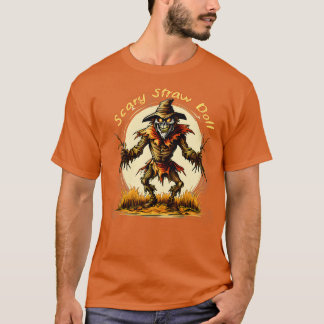 Beängstigende Straw-Puppe T-Shirt