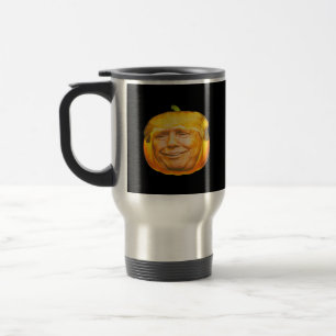 Beängstigende Trumpkin Pumpkin Halloween-Party Des Reisebecher