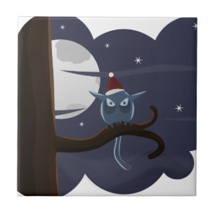 beängstigende Weihnachtskeule Fliese