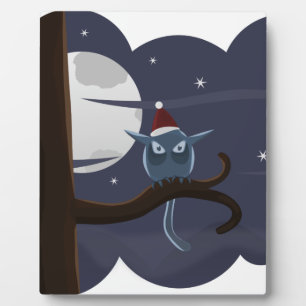 beängstigende Weihnachtskeule Fotoplatte
