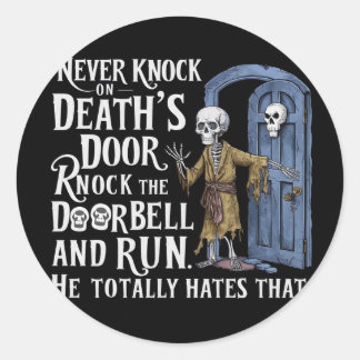 beängstigender Aufkleber