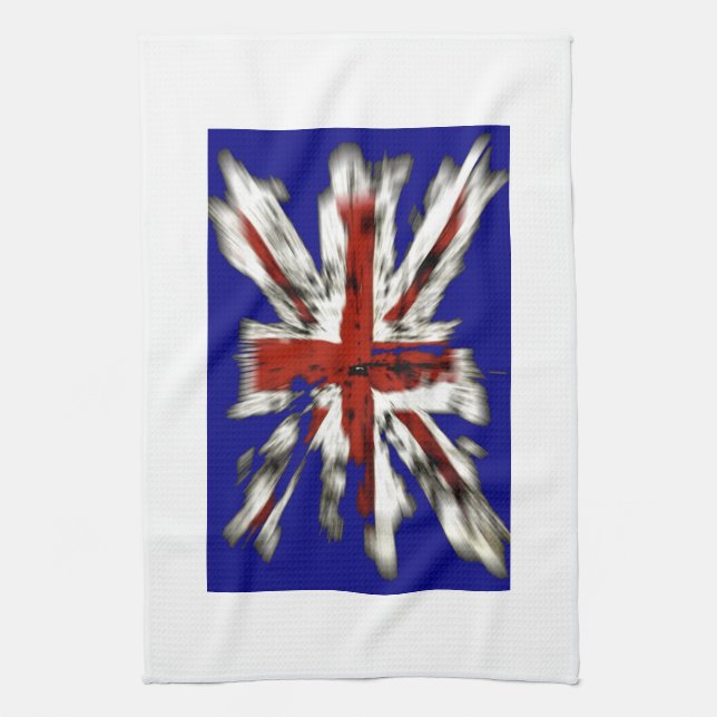 Beängstigender Briten Jack Handtuch (Vertikal)