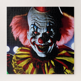 Beängstigender Clown Evil lächeln Sinister 80er Ho
