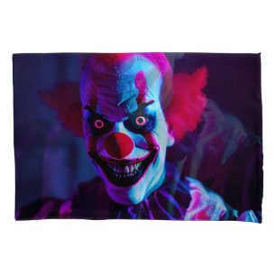 beängstigender Clown Kissenbezug