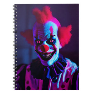 beängstigender Clown Notizblock