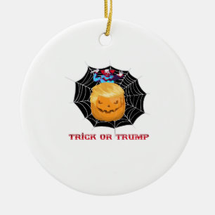 Beängstigender Clown oder Halloween Keramik Ornament