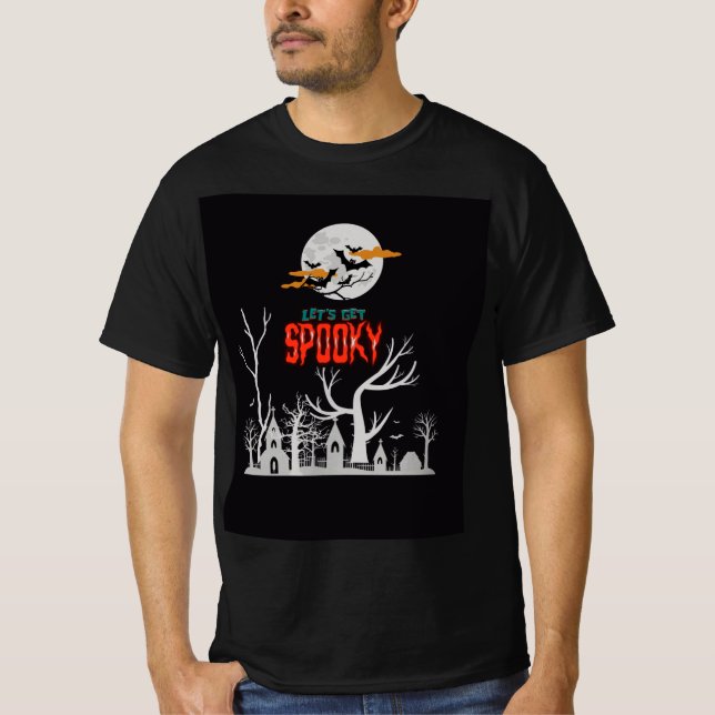Beängstigender Design-T - Shirt (Vorderseite)