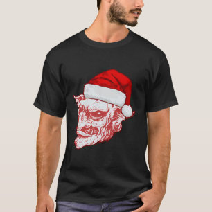 Beängstigender Horror Goblin Merry Xmas T-Shirt