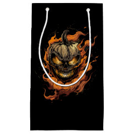 Beängstigender Jack-o-Lantern Kleine Geschenktüte