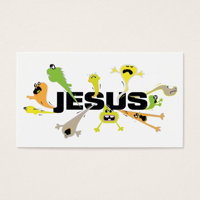 Beängstigender Jesus (Vorderseite)