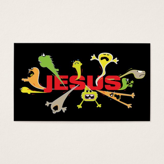 Beängstigender Jesus (Vorderseite)