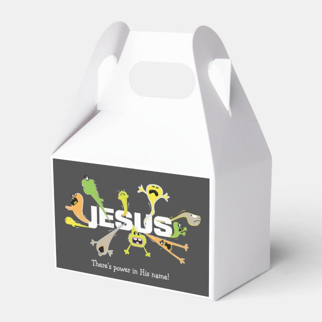 Beängstigender Jesus Geschenkschachtel (Vorderseite)
