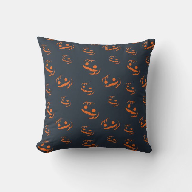 Beängstigender Kürbiskissen neues Halloween-Kissen Kissen (Vorderseite)