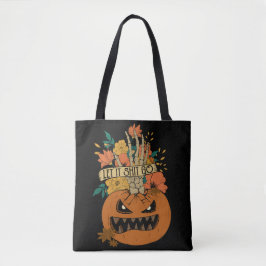 Beängstigender Kürbisklotz Tasche