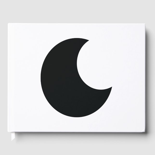 beängstigender Mond Gästebuch (Vorderseite)