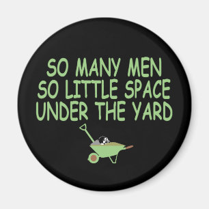 Beängstigender Slogan Magnet