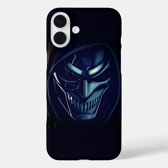 Beängstigender TotkopfiPhone/iPad-Gehäuse iPhone 16 Plus Hülle (Rückseite)