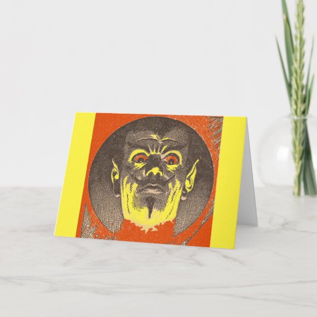 beängstigender Typ Karte (Vorderseite)