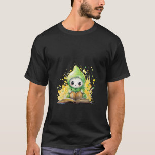beängstigender, undurchsichtiger, wasserfarbener L T-Shirt