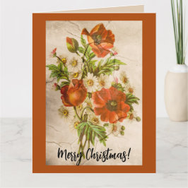 Beängstigender Vintager Viktorianischer Botanische Karte