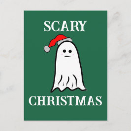 Beängstigender Weihnachtsgast Postkarte