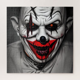Beängstigendes Böse lächelt Clown