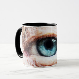 Beängstigendes Eyeball und Halloween Blue Eye / s Tasse