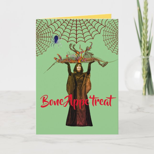 Beängstigendes Fun-Halloween-Party - Einladung (Vorderseite)