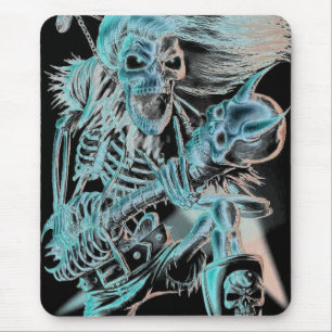 Beängstigendes Gitarren-Irres Mousepad
