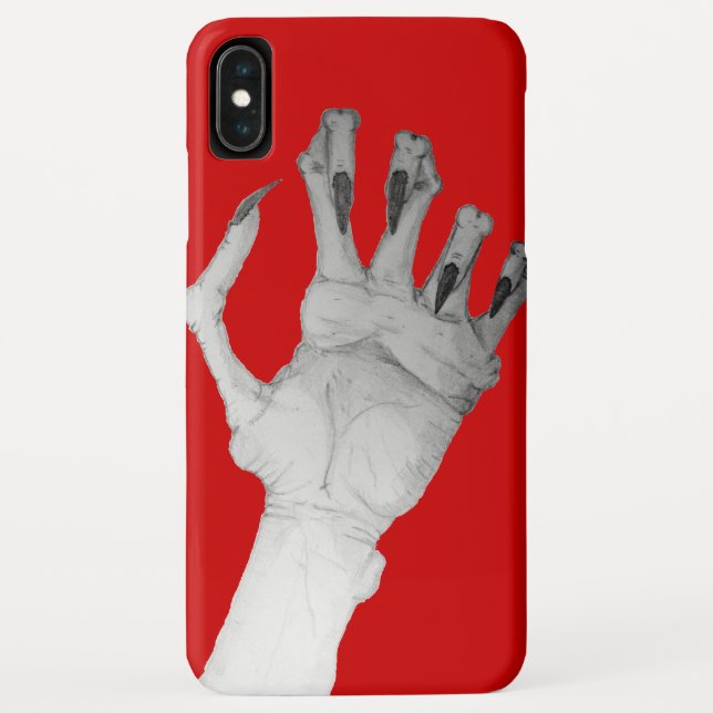 Beängstigendes grauenhaftes Monster mit knarrer Ha Case-Mate iPhone Hülle (Rückseite)