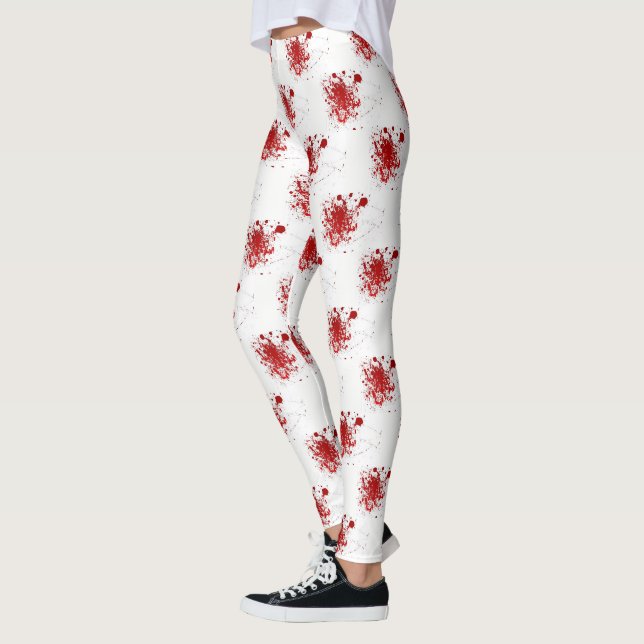Beängstigendes Halloween-Blut-blutiges Leggings (Links)