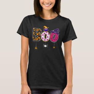 Beängstigendes Halloween-Bowlingaukel mit Huthut, T-Shirt