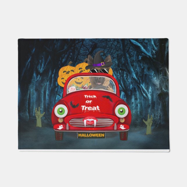 Beängstigendes Halloween Fußmatte (Vorderseite)