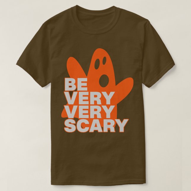 Beängstigendes Halloween-Geist ist sehr Beängstige T-Shirt (Design vorne)