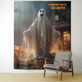 Beängstigendes Halloween-Geisterhang Wandteppich