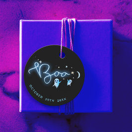 Beängstigendes Halloween Ghost Black Night Spuk Sc Geschenkanhänger