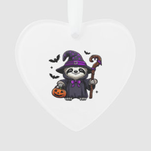 Beängstigendes Halloween-Hexenhut-Kostüm-Spooky-Me Ornament