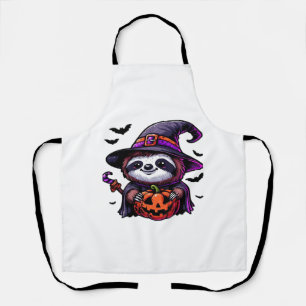 Beängstigendes Halloween-Hexenhut-Kostüm-Spooky-Me Schürze