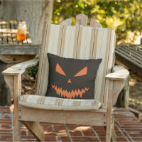 Beängstigendes Halloween-Jack OLantern-Orangengesi