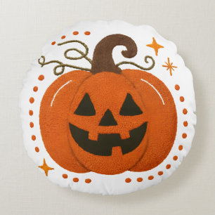Beängstigendes Halloween-Kissen - Spuk Design mit Rundes Kissen