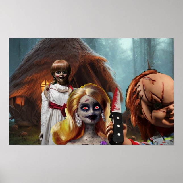 Beängstigendes Halloween. Poster (Vorne)
