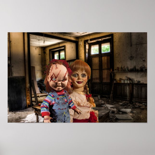 Beängstigendes Halloween. Poster (Vorne)