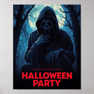 Beängstigendes Halloween Poster - Creepischer Horr