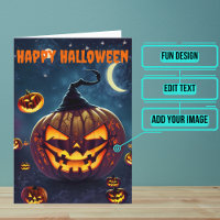 Beängstigendes Jack-o'-Laterne Halloween