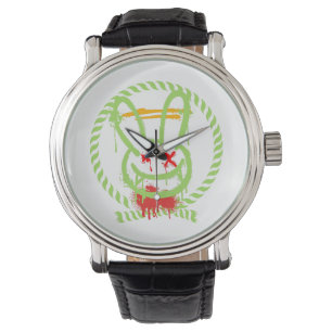 beängstigendes Kaninchen Armbanduhr