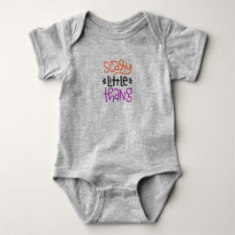 Beängstigendes kleines Halloween Baby Bodysuit Strampler