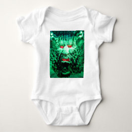 Beängstigendes Maskengefecht Baby Strampler