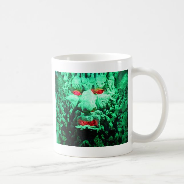 Beängstigendes Maskengefecht Kaffeetasse (Rechts)